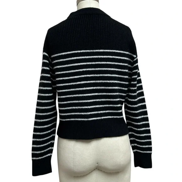 Wilfred Wool Stripped Crew Neck Sweater Size L - Picture 4 of 7